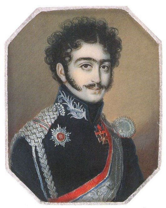 კონსტანტინე ბაგრატიონ-იმერეტინსკი,  დავითის ძე (1789-1844) - რუსეთის არმიის გენერალ-მაიორი