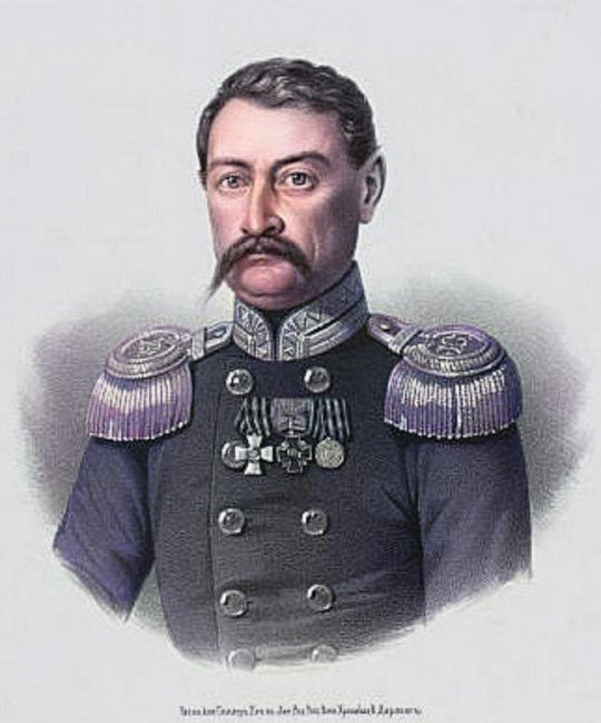 ივანე შალიკაშვილი,  იოსების ძე (1813-1866) - რუსეთის არმიის გენერალ-მაიორი (1860)