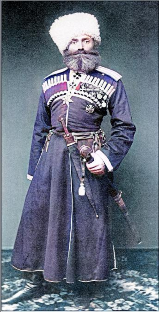 არჩილ ჭავჭავაძე,  გულბათის ძე (1841-1902) - რუსეთის არმიის გენერალ-მაიორი (1896)