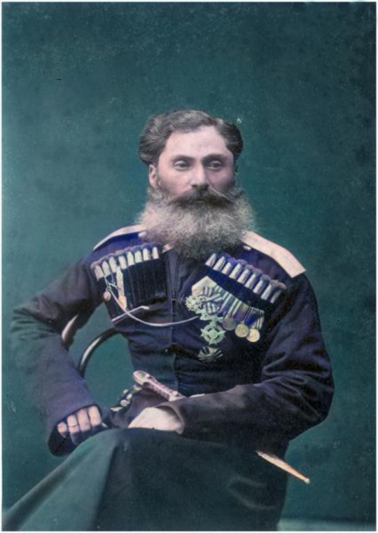 დიმიტრი წერეთელი,  ასლანის ძე (1830-1909) - რუსეთის არმიის გენერალ-მაიორი (1900)