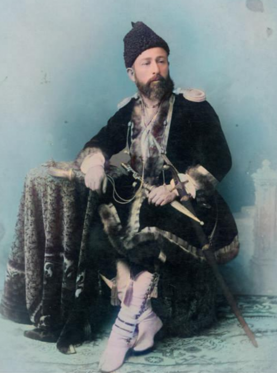 ევგენი ქობულაშვილი,  დავითის ძე (1856-1915) - რუსეთის არმიის გენერალ-მაიორი (1910)