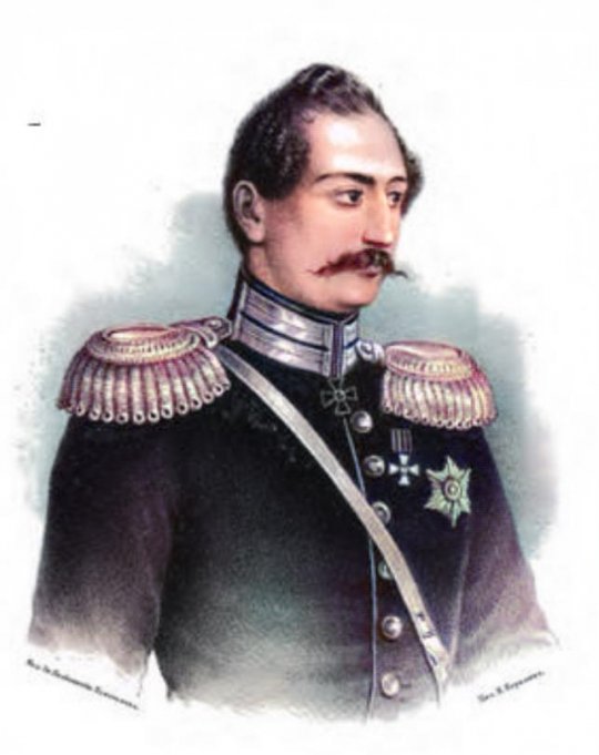 ილია ორბელიანი,  დიმიტრის ძე (1814-1878) - რუსეთის არმიის გენერალ-მაიორი (1851)
