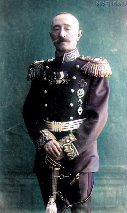 ივანე ნაკაშიძე,  ალექსანდრეს ძე (1848-1919) - რუსეთის არმიის გენერალ-მაიორი (1909)