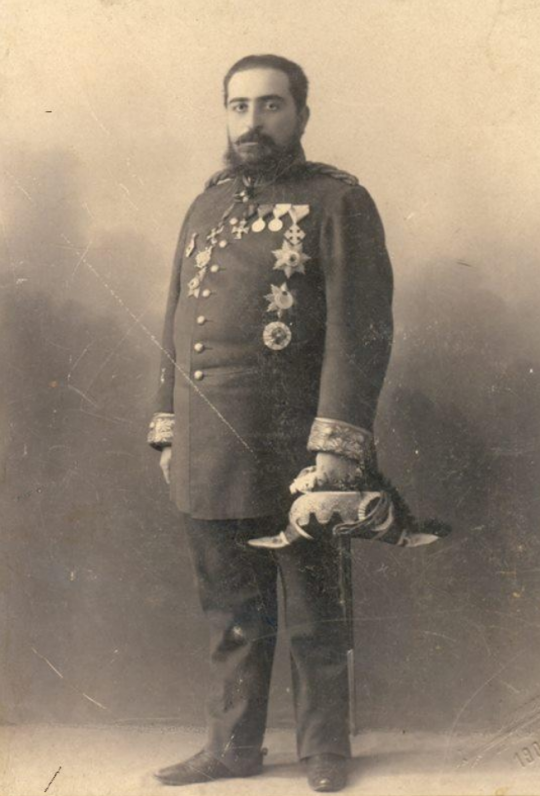 დავით მელიქიშვილი,  ზაქარიას ძე (1856-1909) - რუსეთის არმიის გენერალ-მაიორი (1897)
