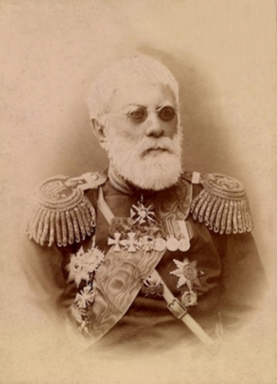 კონსტანტინე მამაცაშვილი,  ქრისტეფორეს ძე (1814-1890) - რუსეთის არმიის გენერალ-ლეიტენანტი (1869)