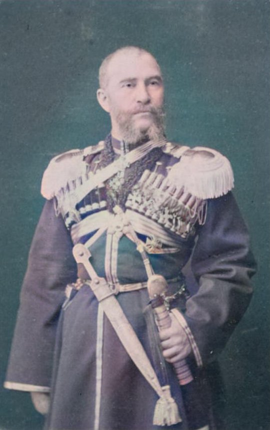 გიორგი გვატუა,  კონსტანტინეს ძე (1829-1919) - რუსეთის არმიის გენერალ-მაიორი (1909)