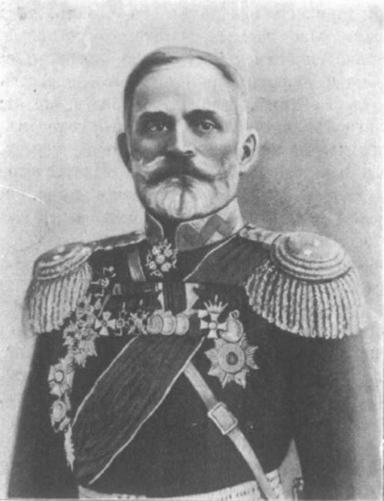 კონსტანტინე ყარანგოზიშვილი (1852-1907) - რუსეთის არმიის გენერალ-მაიორი. ოდესის გუბერნატორი