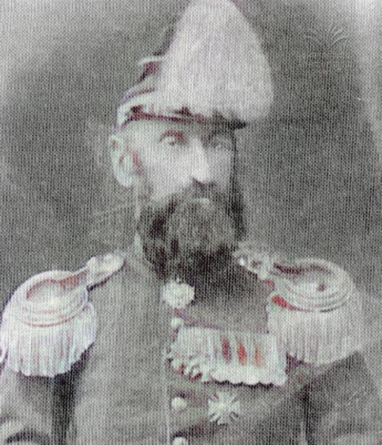 ზურაბ ჩხოტუა,  მანუჩარის ძე - რუსეთის არმიის გენერალ-მაიორი 1850 წლიდან