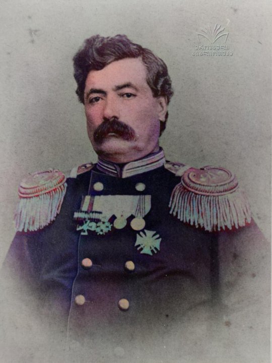 ნიკოლოზ შანშიაშვილი (1862-1933) - რუსეთის არმიის გენერალ-მაიორი (1845)