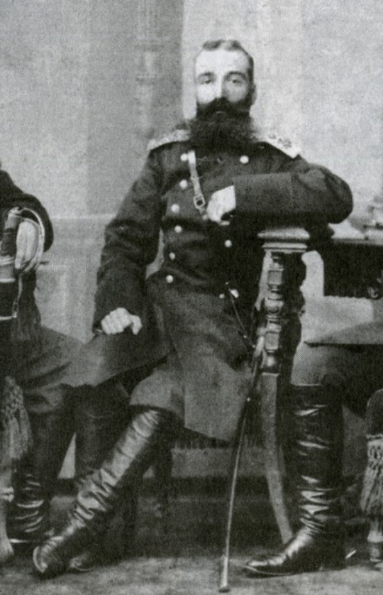 დავით აფხაზი,  ილიას ძე (1866-1918) - რუსეთის არმიის გენერალ-მაიორი