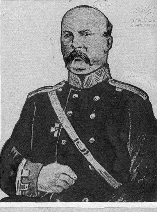 როსტომ აბაშიძე,  ნიკოლოზის ძე (1816-1883) - რუსეთის არმიის გენერალ-მაიორი (1878)
