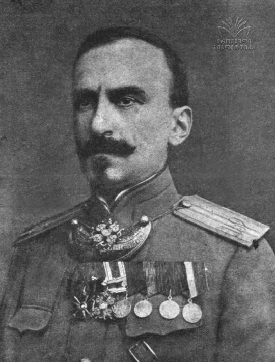 ალექსანდრე ანდრონიკაშვილი,  სიმონის ძე (1871-1923) - რუსეთის არმიის გენერალ-მაიორი (21.11.1917)