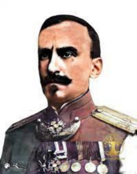 ალექსანდრე ანდრონიკაშვილი,  სიმონის ძე (1871-1923) - რუსეთის არმიის გენერალ-მაიორი (21.11.1917)
