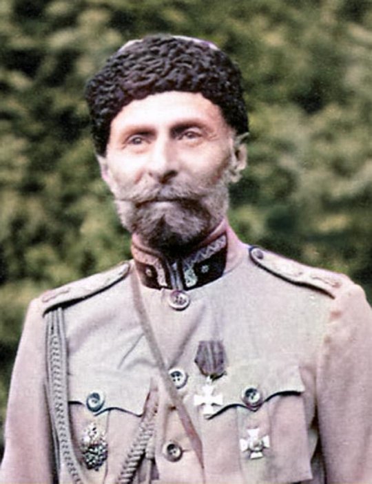 გიორგი ჩიქოვანი (კვინიტაძე) (1874-1970) - რუსეთის არმიის გენერალ-მაიორი (1917)