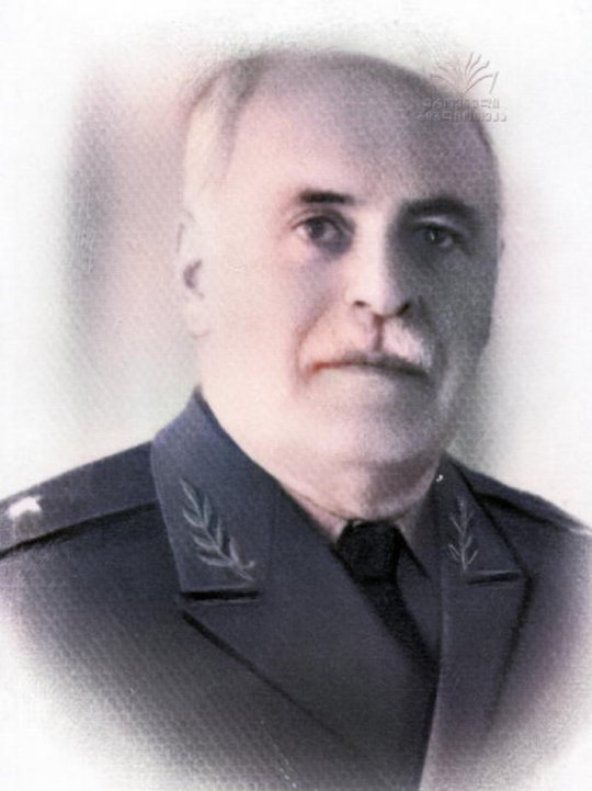 კონსტანტინე ბზიავა,  პავლეს ძე (1905-1972) - საბჭოთა კავშირის კომისარი გენერალ-მაიორი (09.07.1945)