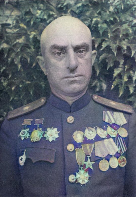 კირილე ჯახუა,  კოჩოს ძე (1902-1969) - საბჭოთა კავშირის გენერალ-მაიორი (01.03.1943)