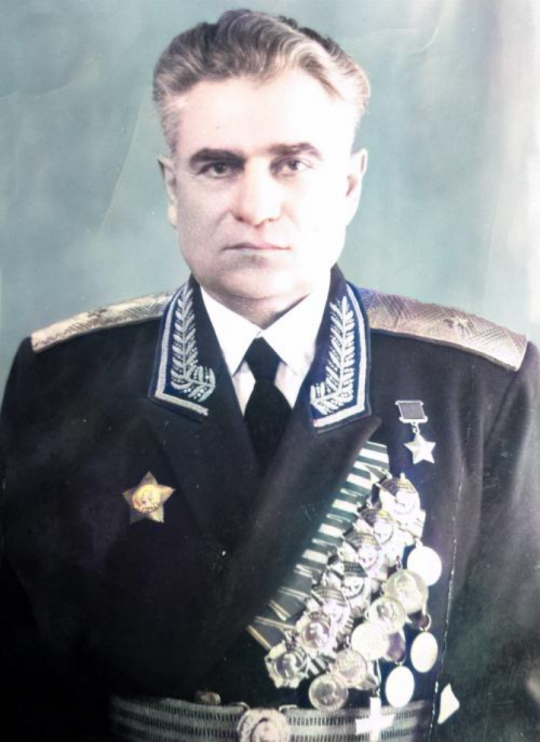 ერმილე კობერიძე,  გრიგოლის ძე (1904-1974) - საბჭოთა კავშირის გენერალ-მაიორი (1943)