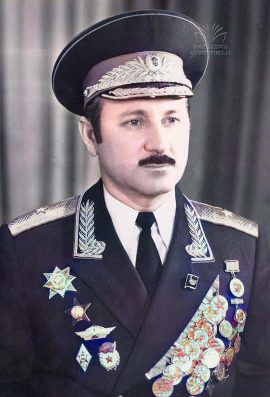ვლადიმერ ლეშკაშელი,  თევდორეს ძე (1929-1991) - საბჭოთა კავშირის გენერალ-მაიორი (20.02.1974)