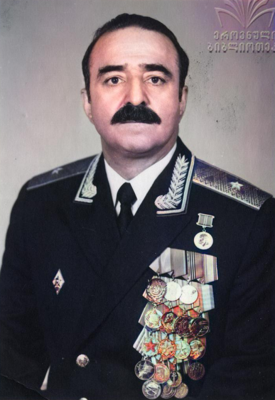 გივი ორჯონიკიძე,  პავლეს ძე (1931-2004) - საბჭოთა კავშირის გენერალ-მაიორი (08.05.1985)