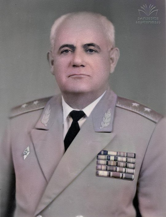 რობერტ თავაძე,  გერონტის ძე (1930-2004) - საბჭოთა კავშირის გენერალ-ლეიტენანტი (16.02.1979)