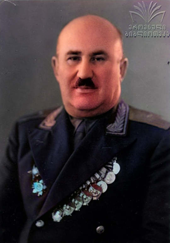 დიმიტრი შანშაშვილი,  გიორგის ძე (1907-1984) - საბჭოთა კავშირის გენერალ-მაიორი (1946)