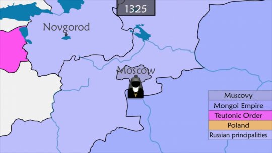 1325 წელი - მოსკოვის აღზევების დასაწყისი