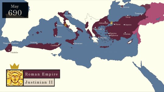 ბიზანტია 690 წელს