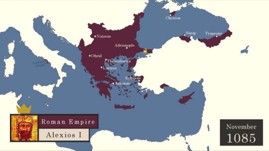 ბიზანტია 1085 წელს