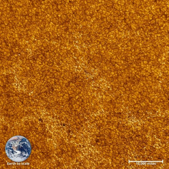 მზის ზედაპირის დეტალური ფოტო (2022 წ.)