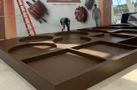 მსოფლიოში ყველაზე დიდი შოკოლადის ყუთი