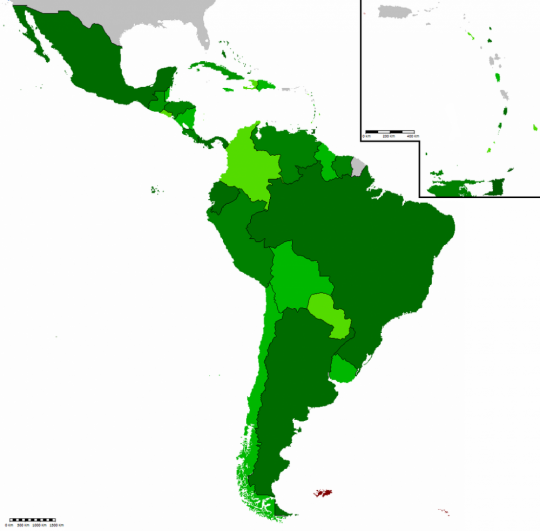 ლათინური ამერიკისა და კარიბის ზღვის ქვეყნების თანამეგობრობა