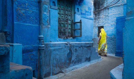 ლაჟვარდოვანი ჯოდპური – ზღაპრული ქალაქი ინდოეთში