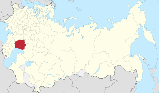 ასტრახანის გუბერნია (Astrakhan governorate) - 1717 წლის 22 ნოემბრიდან (3 დეკემბრიდან) - 1928 წლის 21