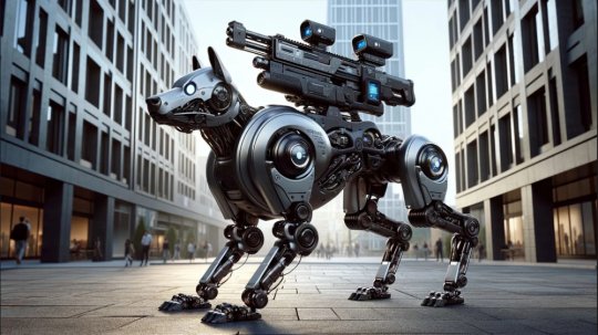 ჩინეთმა საბრძოლო რობოტი ძაღლები შექმნა