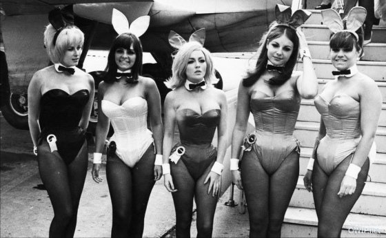 ფლეიბოის გოგოები 1969 წელს.
