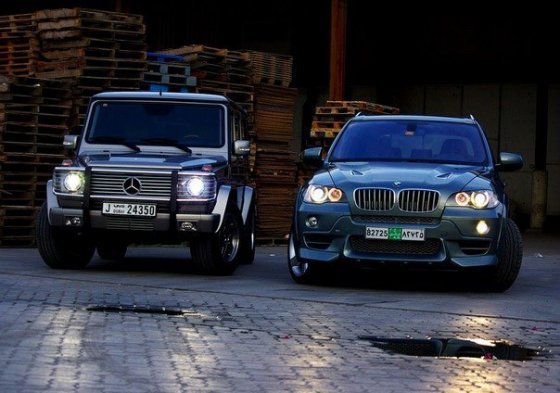 Mercedez G Class & BMW X5