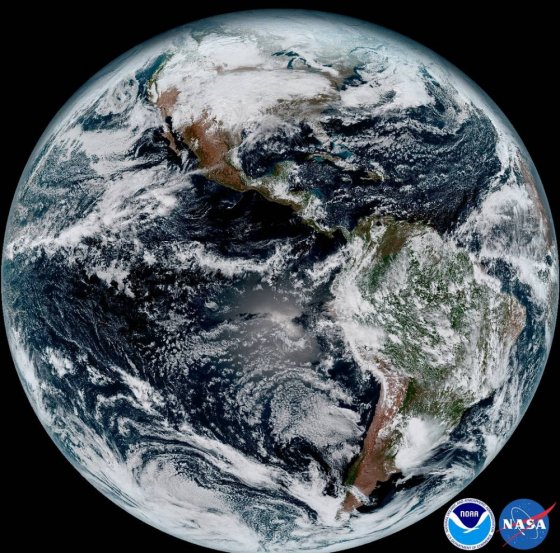 სატელიტიდან გამოგზავნილი დედამიწის ახალი ფოტო და შეცვლილი კლიმატი