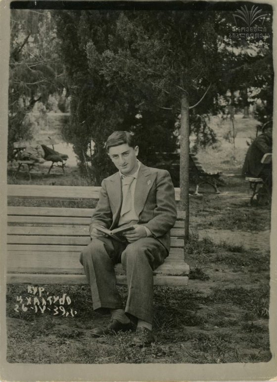 კომპოზიტორი რევაზ ლაღიძე წყალტუბოში-1939 წელი