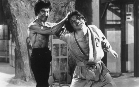 Bruce Lee  და Jackie Chan