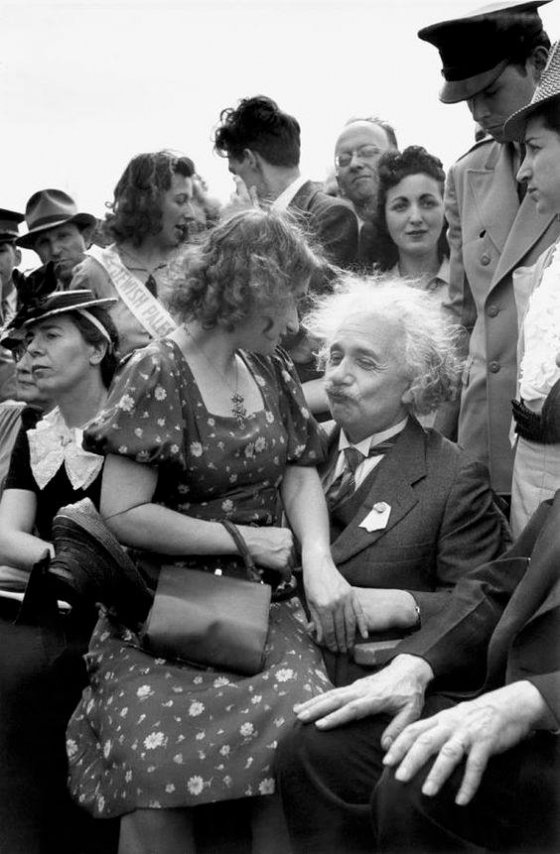 ალბერტ აინშტაინი ქალიშვილთან ერთად, 1939 წელი