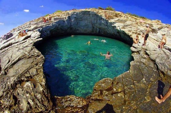 Giola. Thassos Island. Greece.