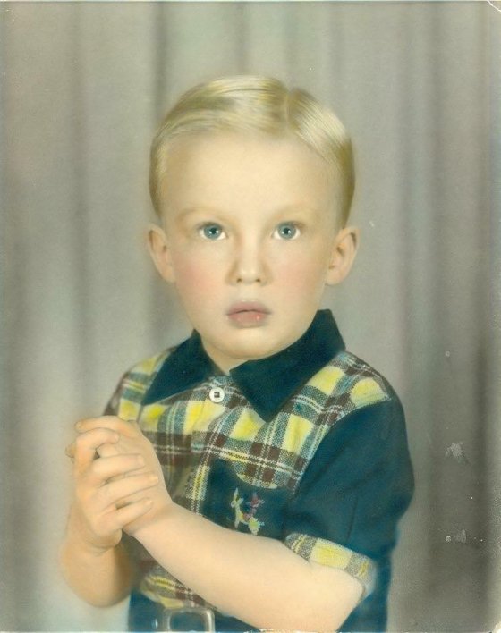 პრეზიდენტი დონალდ ტრამპი,5 წლის ასაკში,1951