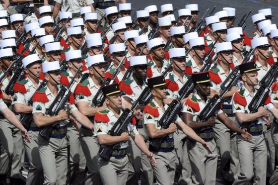 The French Foreign Legion.