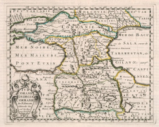ნიკოლა სანსონი (1600-1667). რუკა.