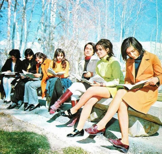 სტუდენტები ირანიდან 1960-იან წლებში