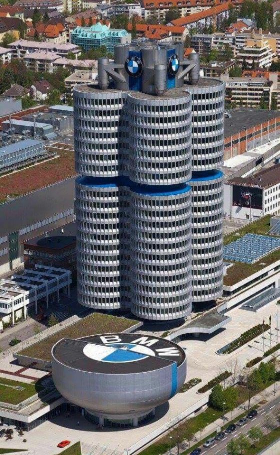 BMW-ს შტაბბინა და მუზეუმი გერმანიაში