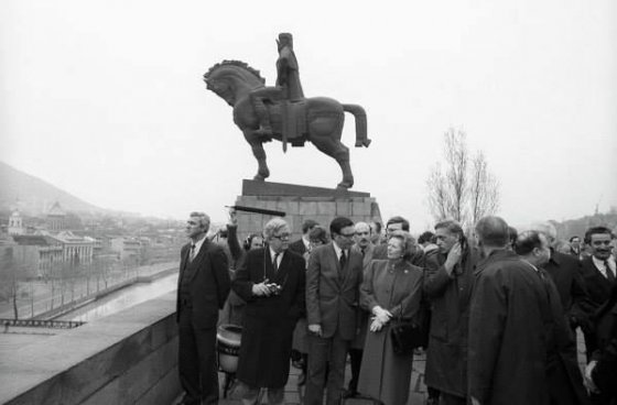 მარგარეტ ტეტჩერი თბილისში 1987 წელი