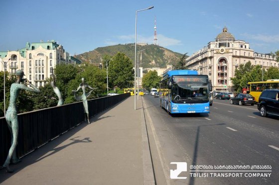 თბილისში საზოგადოებრივი ტრანსპორტი ღამის საათებშიც იმოძრავებს