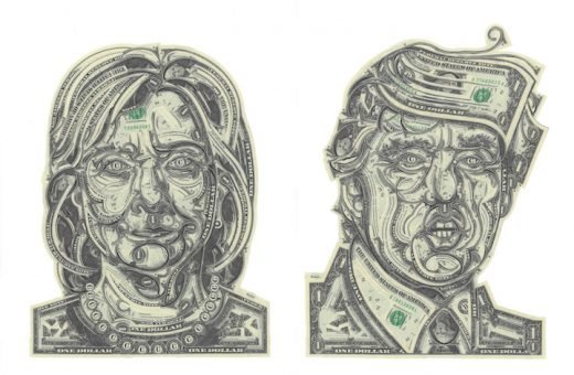 მარკ ვაგნერი- ხელოვანი, რომელიც დოლარის ნამდვილი კუპიურებისგან ქმნის ნამუშევრებს!