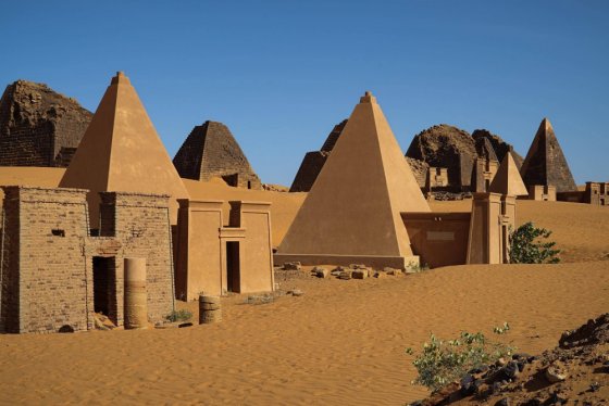 მეროეს პირამიდები - სუდანი, აფრიკა